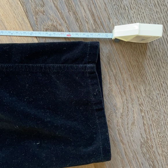 Vintage Ann Taylor black velvet pants - Picture 6 of 7